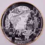 Hollóházi fali dísztál