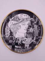 Hollóházi fali dísztál