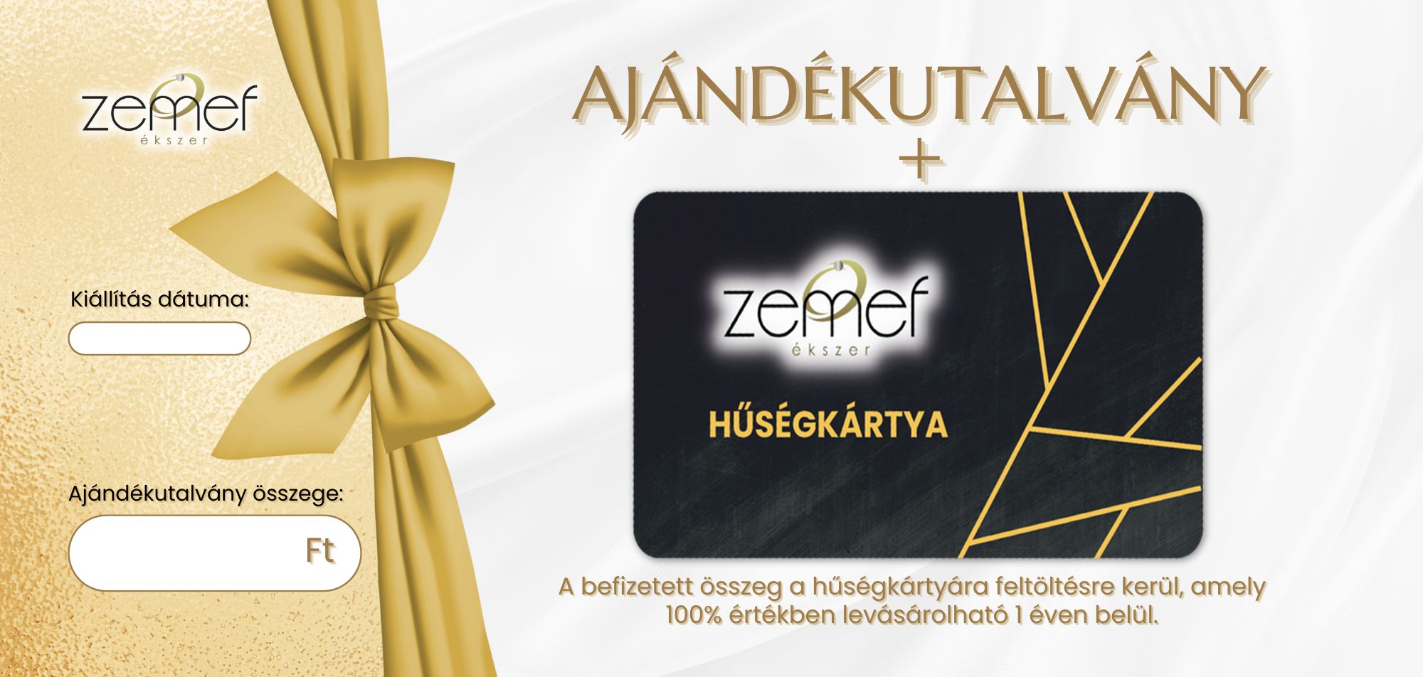 ajándékutalvány ajándékutalvány