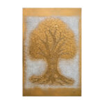 fekete arany női alak pénzfa fali dekoráció (másolat)