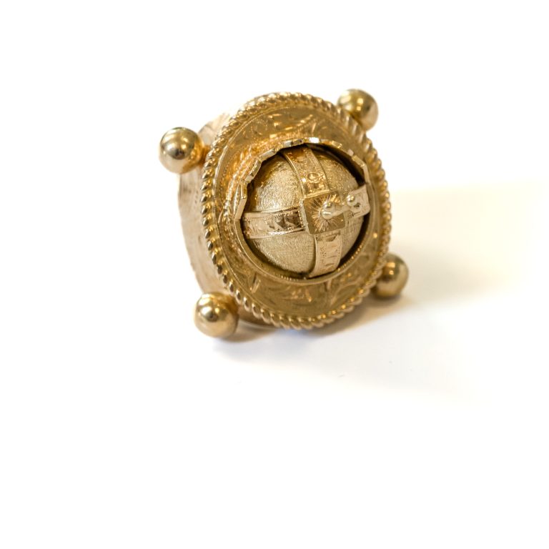 14k férfi arany zöld köves gyűrű (másolat)