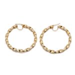 14k női arany lóhere bedugós fülbevaló (másolat)