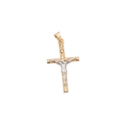 14k arany fehér köves medál (másolat)