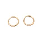 14k női arany szív francia kapcsos fülbevaló (másolat)