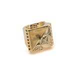 férfi arany gyűrű (másolat)