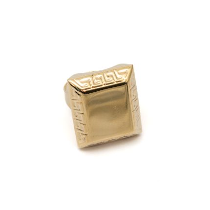 14k férfi arany pecsét gyűrű (másolat)