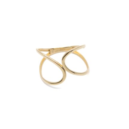 14k női arany mintás gyűrű (másolat)