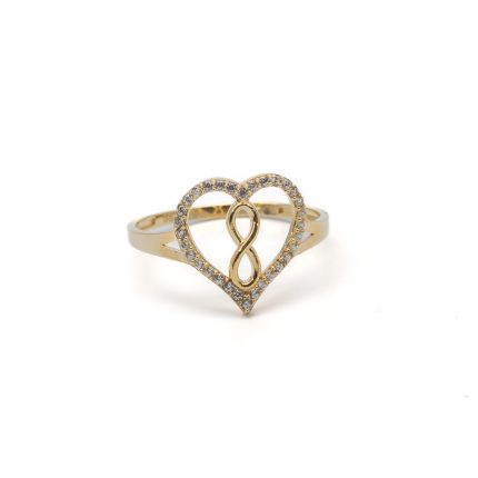 14k női arany korona gyűrű (másolat)