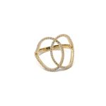 14k női arany inda mintás gyűrű (másolat)