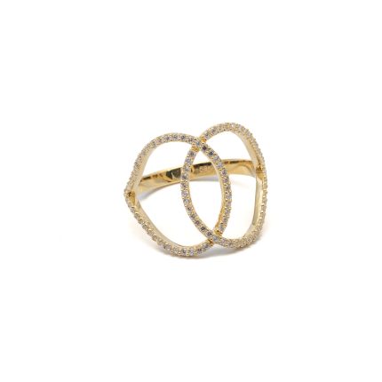 14k női arany inda mintás gyűrű (másolat)