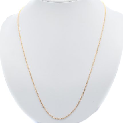 14k férfi arany figaro nyaklánc (másolat)