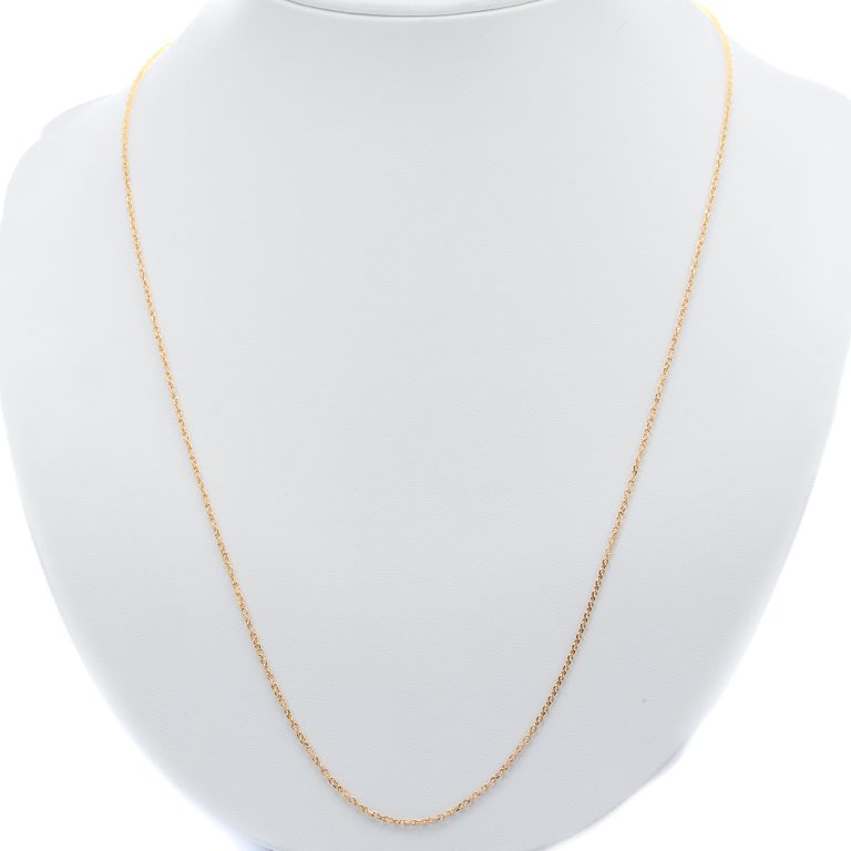 14k férfi arany figaro nyaklánc (másolat)