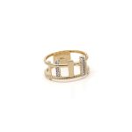 14k női arany mintás gyűrű (másolat)