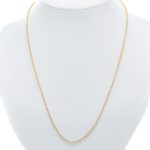 14k férfi arany anker nyaklánc (másolat)