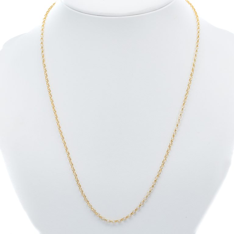 14k férfi arany anker nyaklánc (másolat)