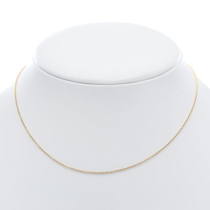 14k női arany fehérarany nyaklánc (másolat)