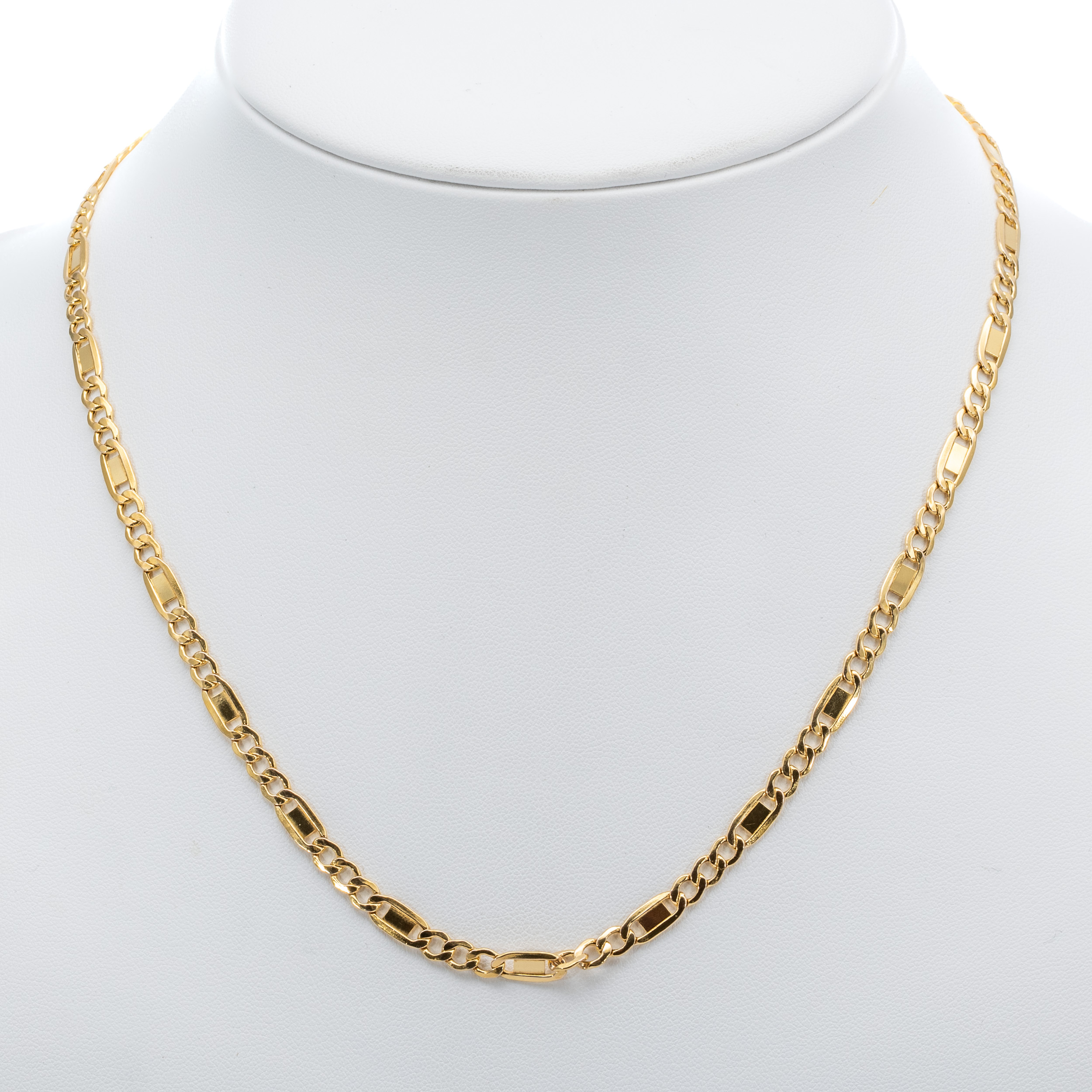 14k női arany figaro nyaklánc (másolat) 14k női arany figaro nyaklánc (másolat)