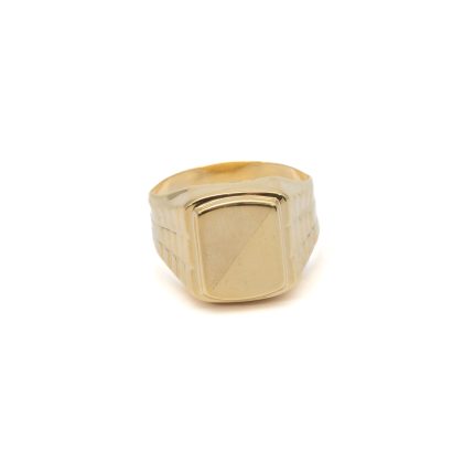 14k arany férfi pecsétgyűrű (másolat)