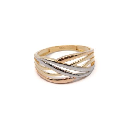 14k női fehérarany arany gyűrű (másolat)