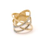 14k női köves arany gyűrű (másolat)