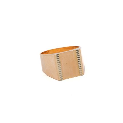 14k férfi arany gravírozható gyűrű (másolat)