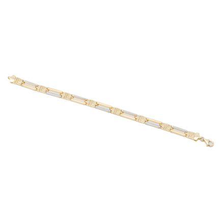 férfi arany bicolor karlánc (másolat)