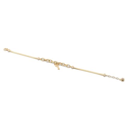 női arany karlánc lóhere mintával (másolat)