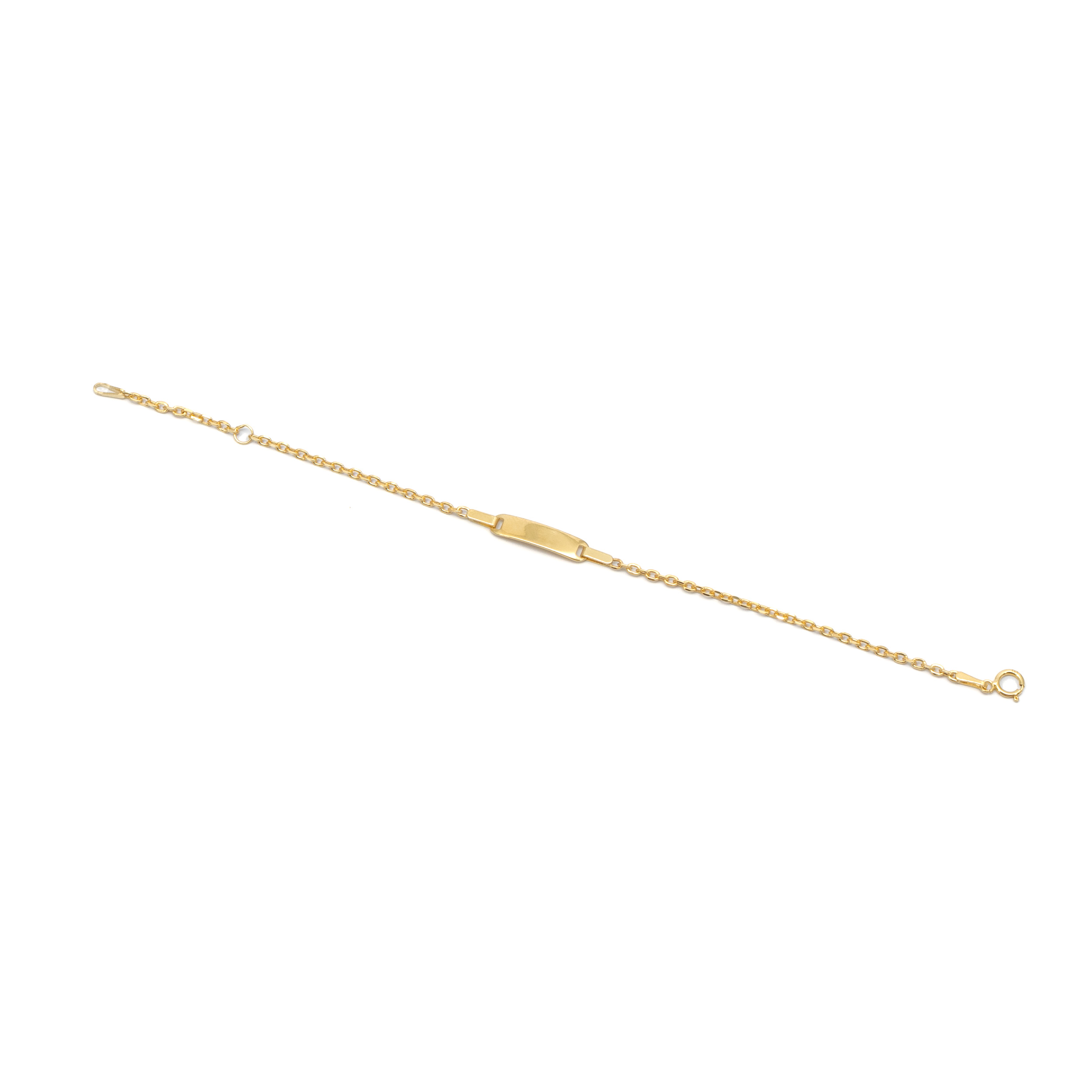 14k gyerek arany gravírozható karlánc (másolat) 14k gyerek arany gravírozható karlánc (másolat)