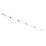 női arany karlánc lóhere mintával (másolat)