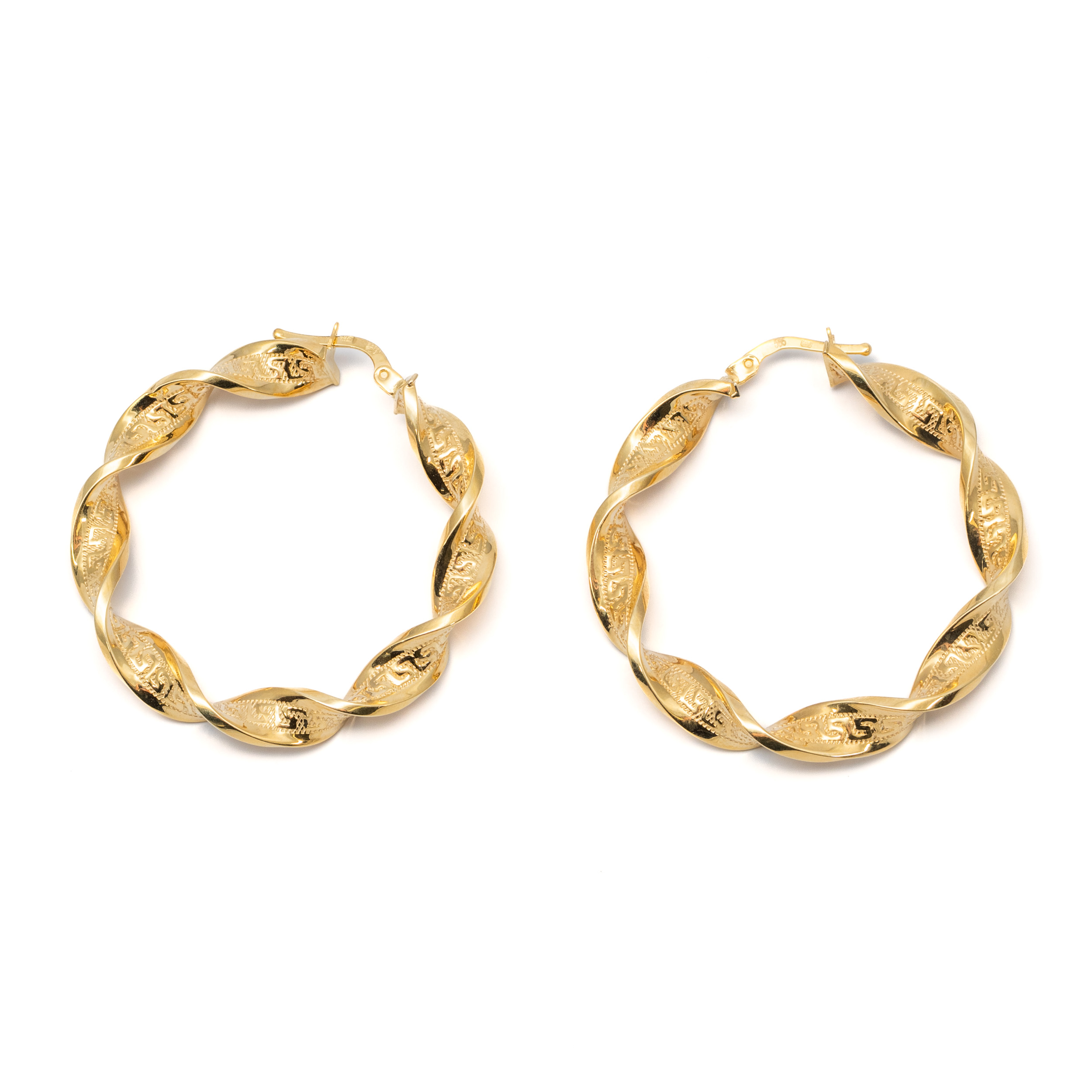 14k női arany csavart karika beakasztós fülbevaló (másolat) 14k női arany csavart karika beakasztós fülbevaló (másolat)