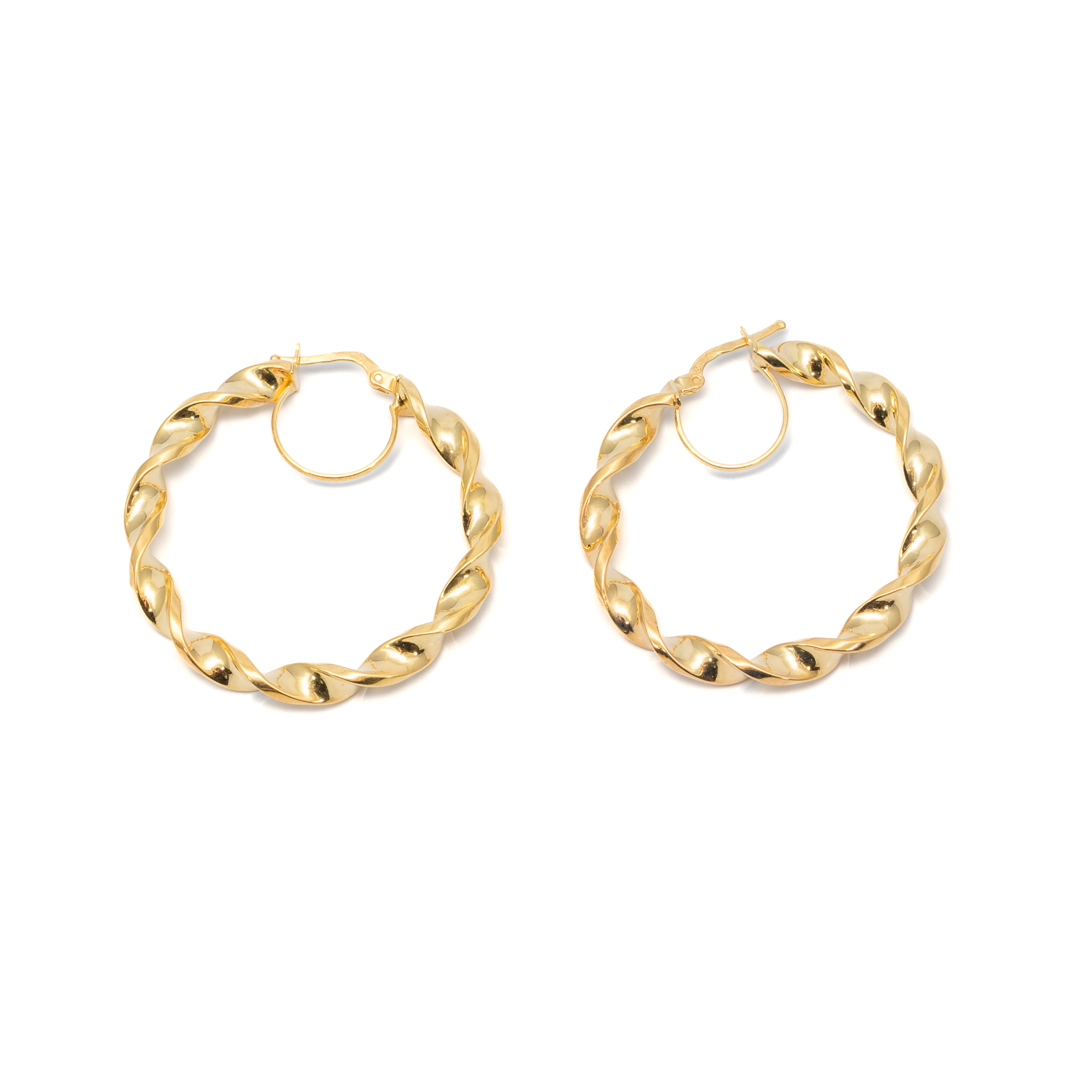 14k női arany csavart karika villás fülbevaló (másolat) 14k női arany csavart karika villás fülbevaló (másolat)