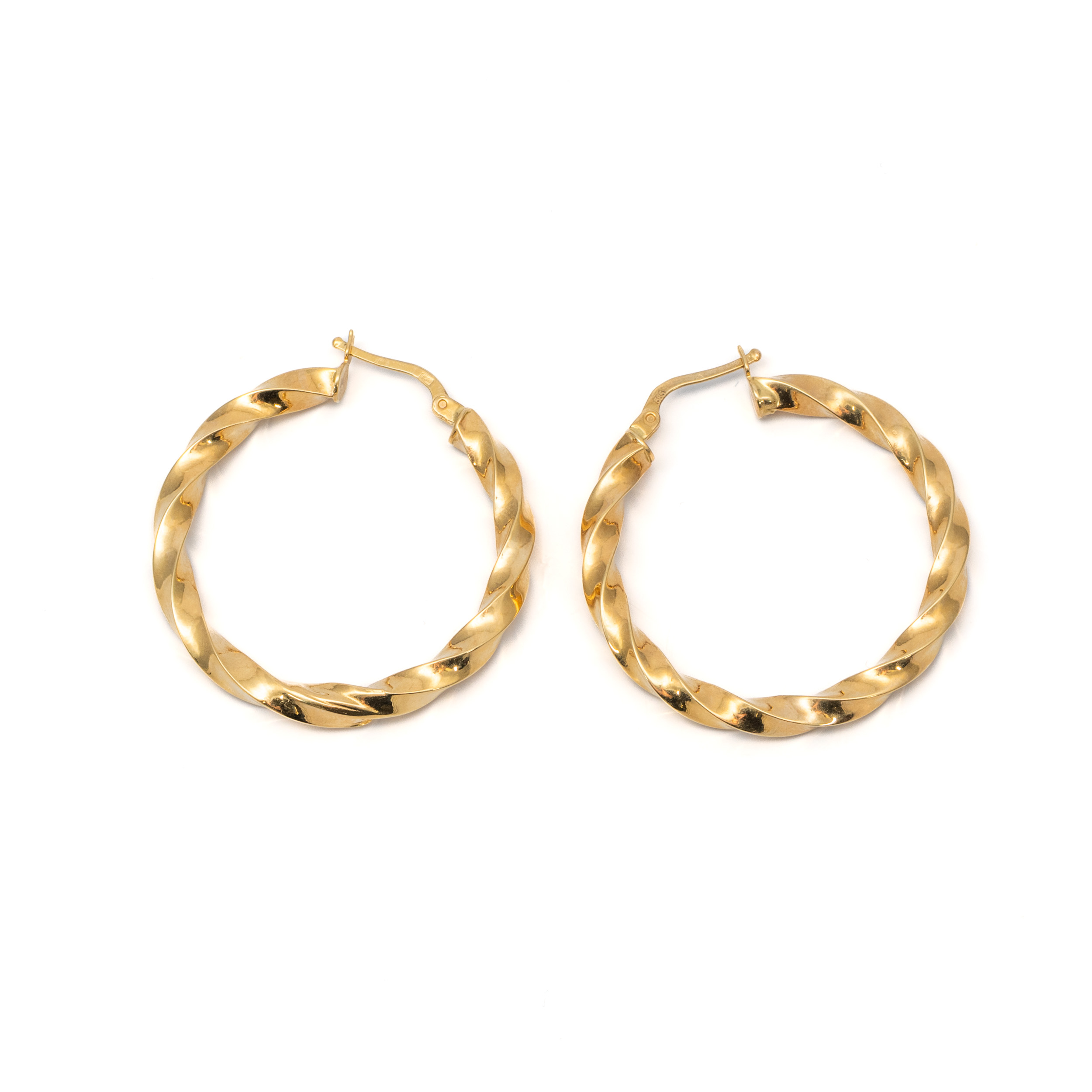 14k női arany csavart karika villás fülbevaló (másolat) 14k női arany csavart karika villás fülbevaló (másolat)