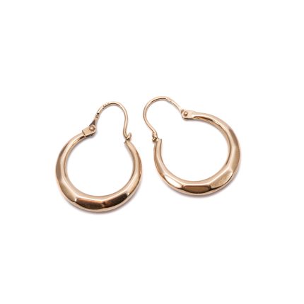 14k női arany patent záras fülbevaló (másolat)