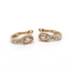 14k női arany francia kapcsos fülbevaló (másolat)