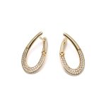 14k női arany francia kapcsos fülbevaló (másolat)