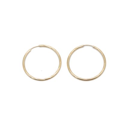 14k női arany karika fülbevaló (másolat)