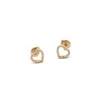 14k női arany karika fülbevaló (másolat)