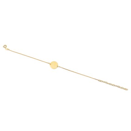 14k női arany kereszt karkötő (másolat)