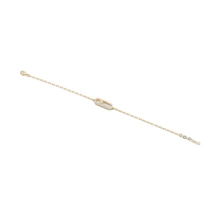 14k női arany köves karkötő (másolat)