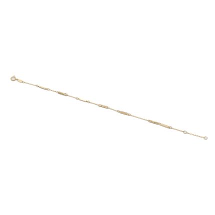 14k női arany mintás karkötő (másolat)