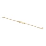 14k női arany gravírozható karkötő (másolat)