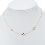 14k női arany kereszt nyaklánc (másolat)