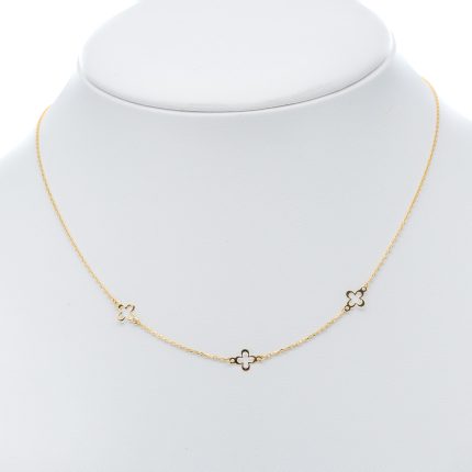 14k női arany kereszt nyaklánc (másolat)