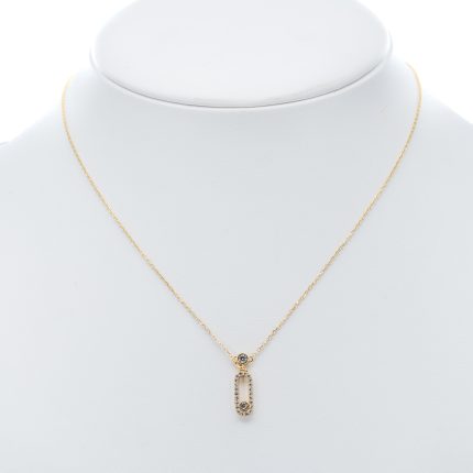 14k női arany lóhere nyaklánc (másolat)