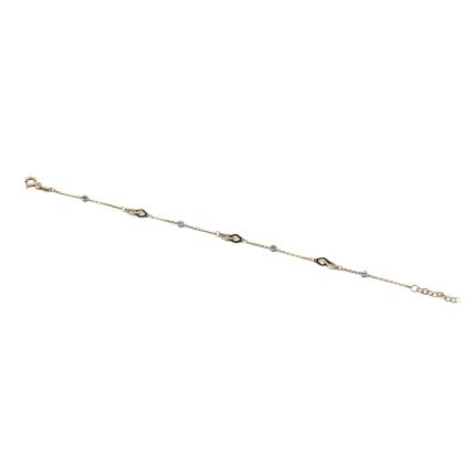 14k női arany gravírozható karkötő (másolat)