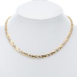 14k női arany láncszem nyaklánc (másolat)