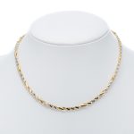 14k női arany láncszem nyaklánc (másolat)