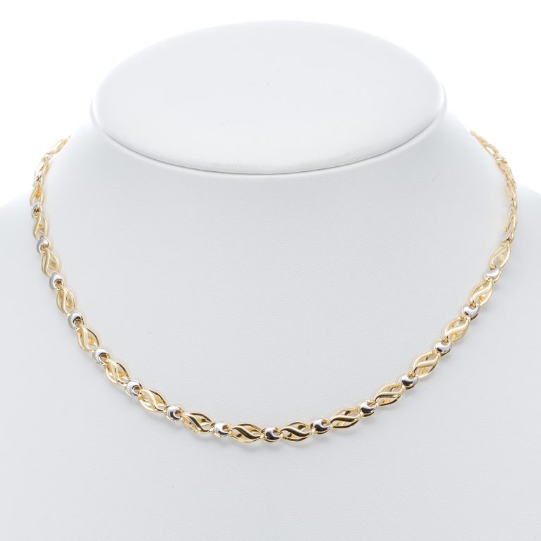 14k női arany mintás nyaklánc (másolat)