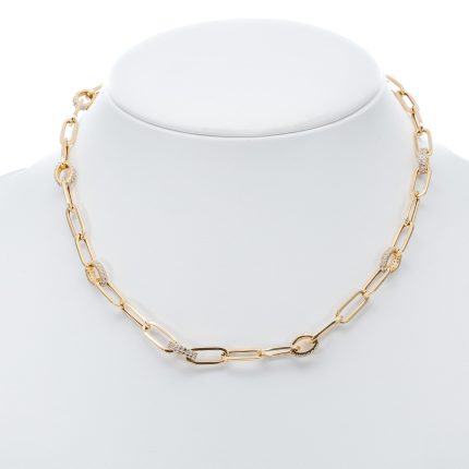 14k női arany mintás nyaklánc (másolat)