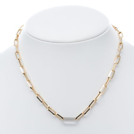 14k női arany mintás nyaklánc (másolat)